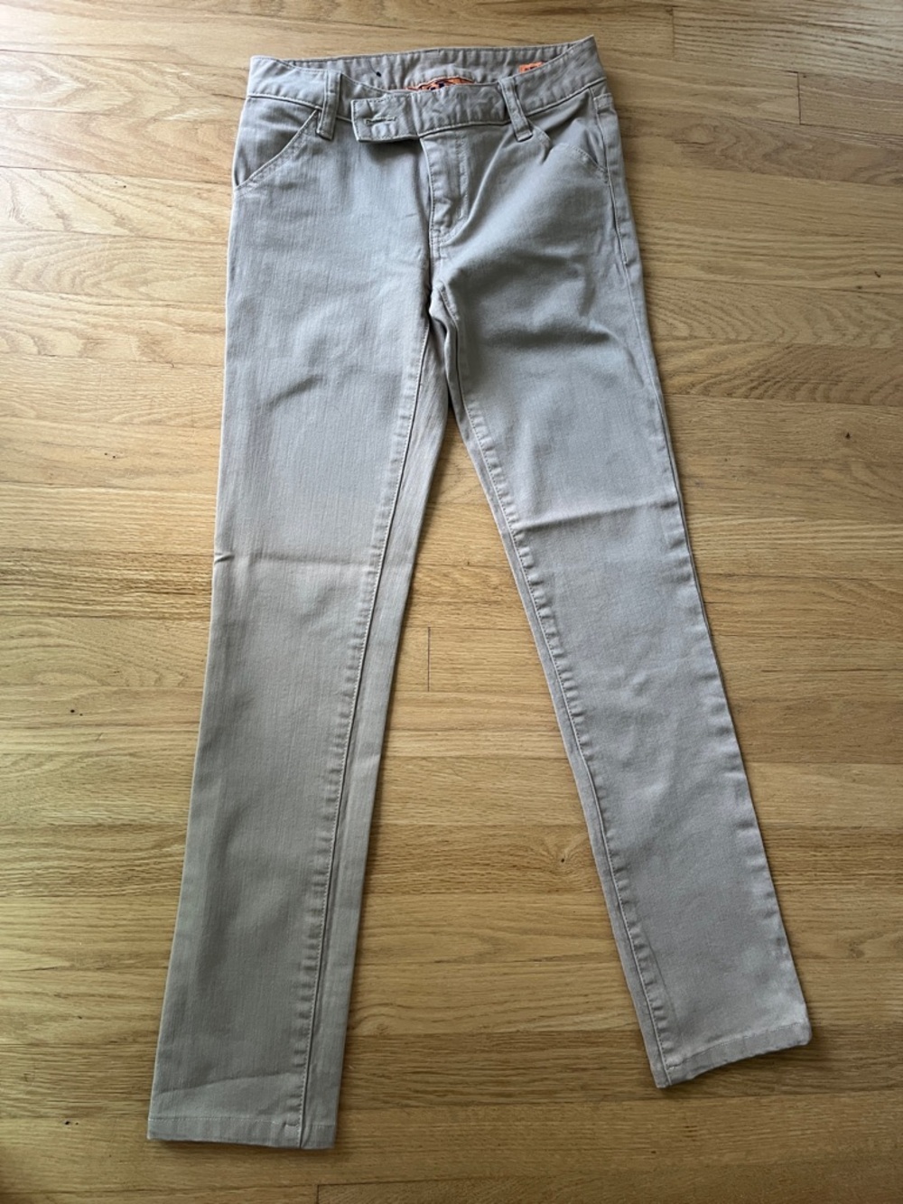 Tory Burch Women's Skinny Jeans in Light Taupe